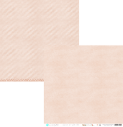 Folha para scrapbook - Carina Sartor - Coleção Essencial Set Peach Color Base 11