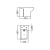 BIDET FERRUM TRENTO 1 AGUJERO - comprar online