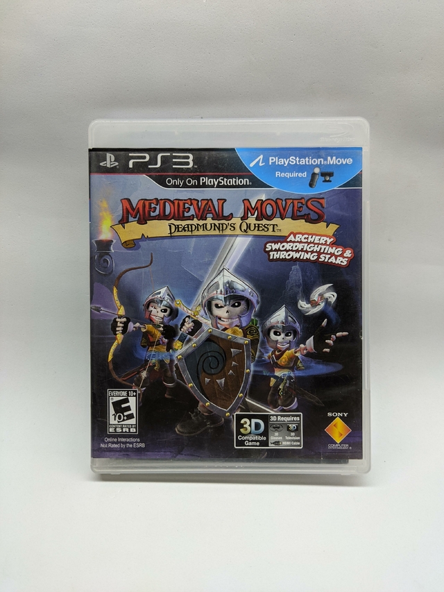 Jogo Medieval moves deadmund's quest ps3 original
