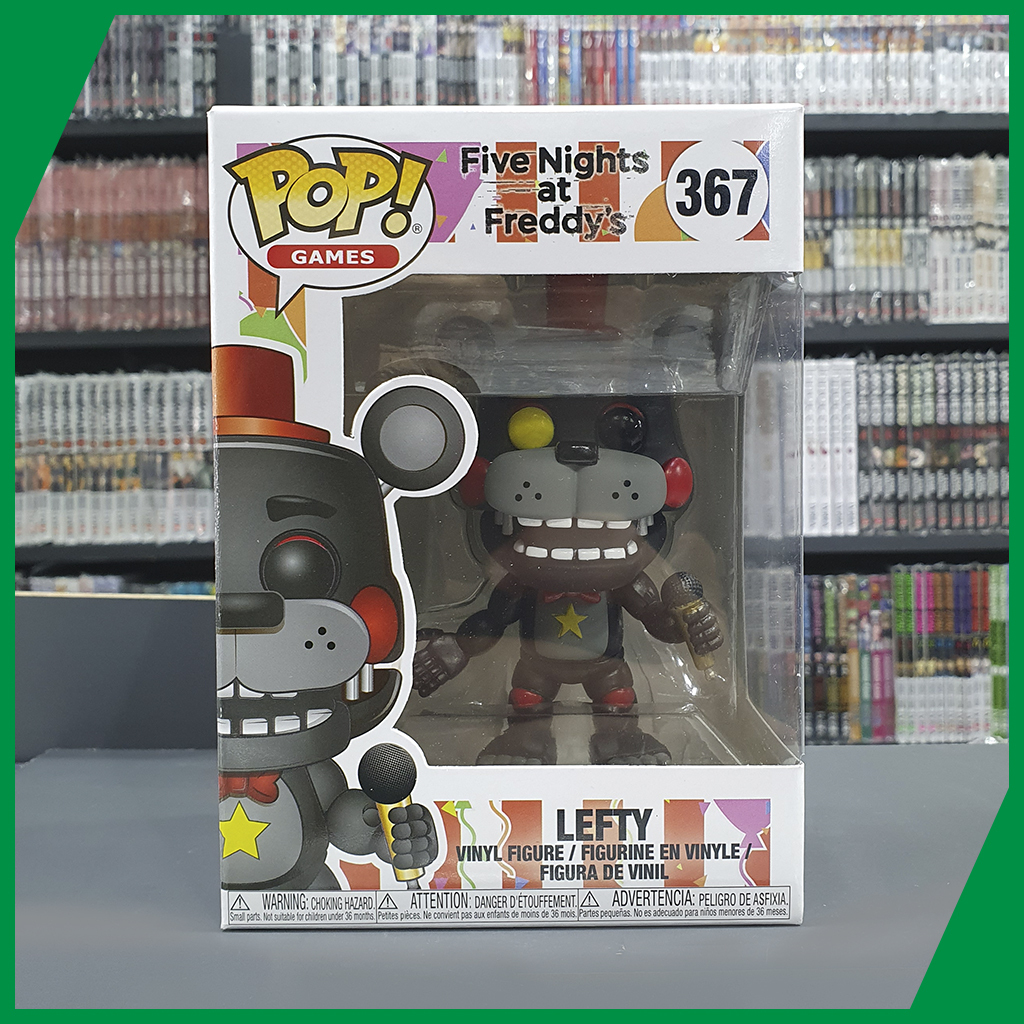 Funko Pop Lefty #367 - Five Nights at Freddy's Pizza Simulator - Games em  Promoção na Americanas