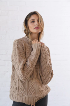 Sweater Iris- Tostado on internet