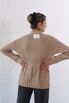 Sweater Iris- Tostado - comprar online