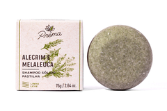 Shampoo Solido Pastilha Alecrim e Melaleuca Prema - 75g