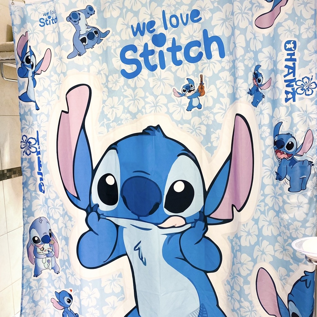 CORTINA DE BAÑO STITCH Comprar en Mundo Chulo