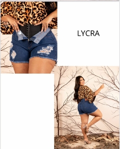 Short jeans lipo plus size Rebeca - comprar online