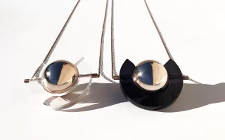 Colgante SATELLITE Cobre Smoke