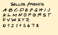 Set Sellos Friends 1,5cm + Caja - comprar online