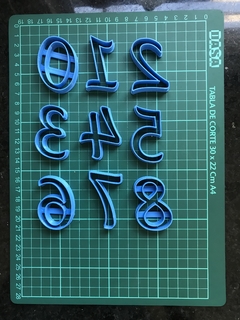 Set Cortantes Cursiva 5cm - 3Diseños - El Reino de los Cortantes