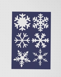 Stencil Copo de nieve 1 - comprar online