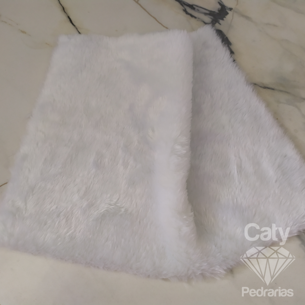 Tapete peluciado branco Clearance