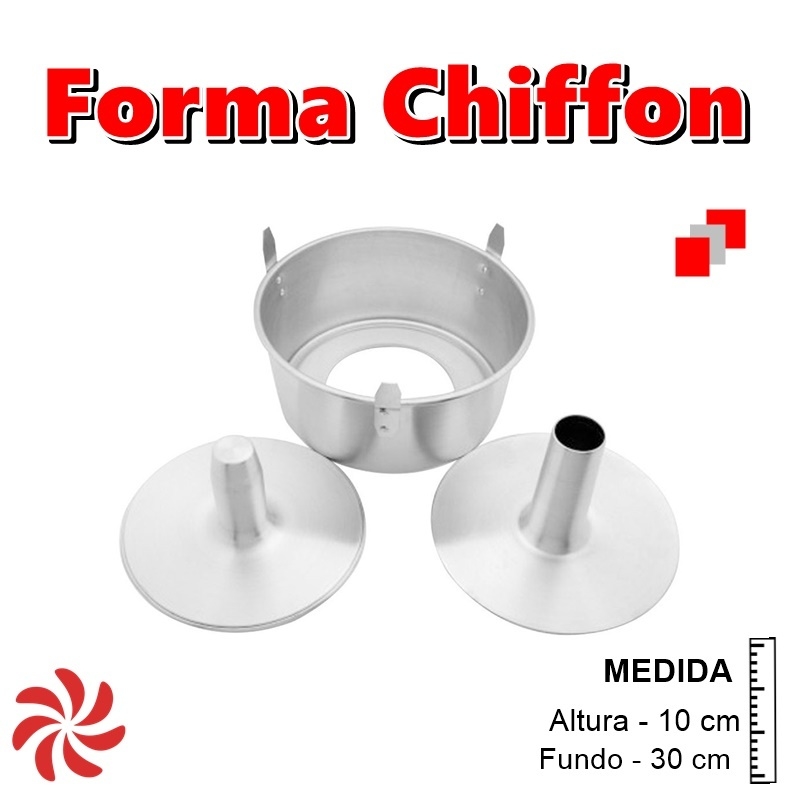 FORMA P/ BOLO CHIFFON - AVULSA (FCH-1728)