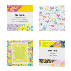 Paige Evans Splendid Mini Swatch Books 2"X2" 72/Pkg Pattern & Phrase, 36 Sheets Each en internet