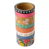 Jen Hadfield Stardust Collection Washi Tape with Silver Holographic Foil Accents