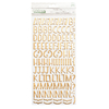 American Crafts Chipboard Alphabet Stickers Garden Grove, 226/Pkg