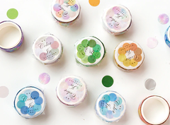 Washi Color DOTS Color In x 100 stickers en internet