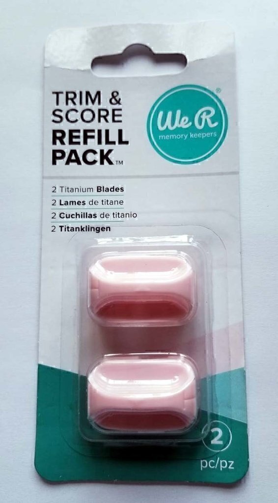 Alphabet Punch Board We R Trim & Score Board Replacement Blades 2