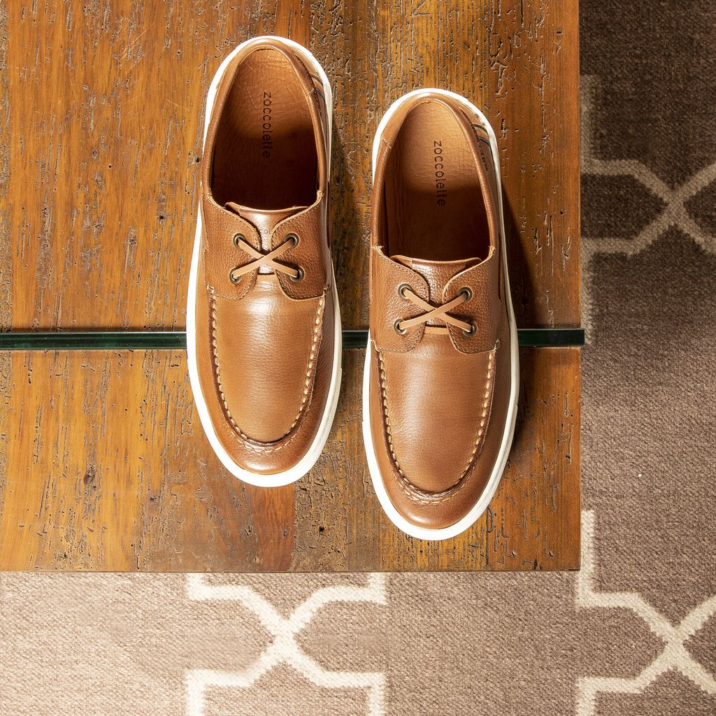 Dock Side Masculino Em Couro Legitimo Schiareli Viena 606 | Schiareli  Calçados