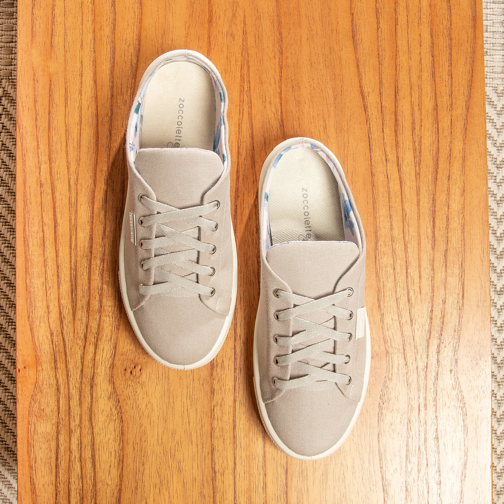 TÊNIS MULE CASUAL FEMININO CINZA ZOCCOLETTE