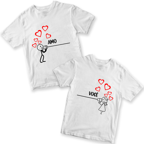 camiseta pixar casal