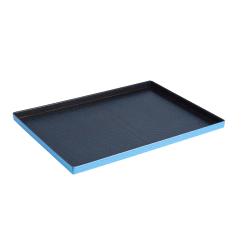 COMBO MICROPERFORADOS CON TEFLON: 6 AROS OVALADOS MONOP. + BANDEJA 30x40cm - TOP CLASS - comprar online