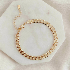 Pulseira Scarlet Banho Ouro na internet