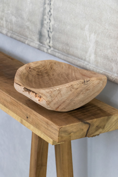 Cuenco de madera tallado a mano - Zeta Concept Store