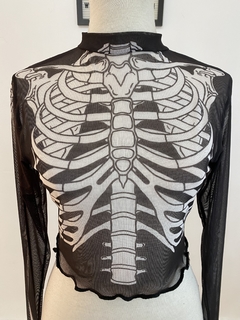Crop "Bones" - Duds Clothing