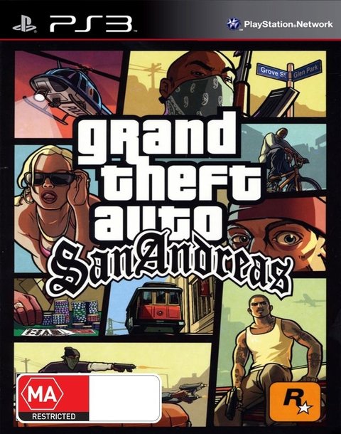 Jogo GTA San Andreas - PS3 - Brasil Games - Console PS5 - Jogos