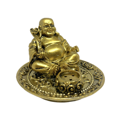 Incensário Buda em Resina 8x9 cm na internet