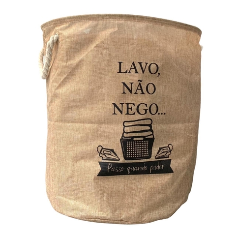 Cesto de Lavanderia Dobrável
