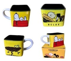 Caneca Cubo Turma Snoopy - loja online