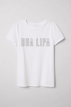 Remera Dua Lipa Logo - comprar online
