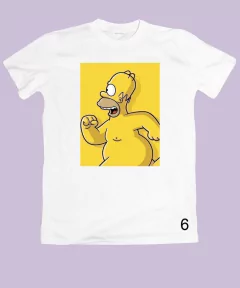 Remera Homero Naked