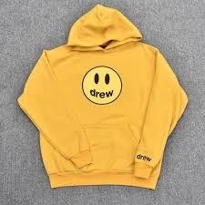 drew house orange moletom com capuz