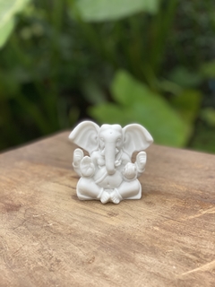 Ganesha 8cm - Fortuna Prosperidade - Marmorite - comprar online