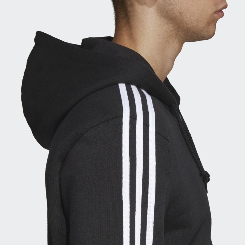 the brand with three stripes moletom com capuz