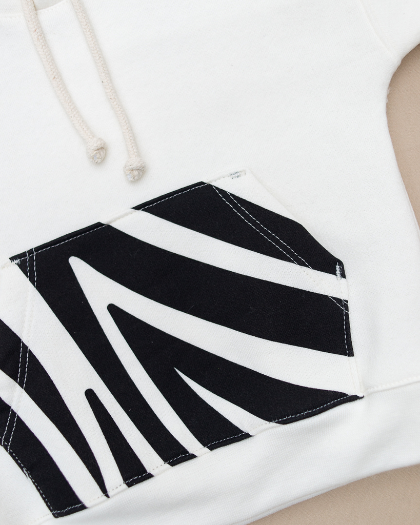 moletom com capuz off white premium