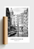 Quadro Amsterdam - Foto em Preto e Branco - loja online
