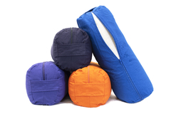 Bolster Rectangular + Funda desmontable de Gabardina. Relleno de Microperlas. Ultra liviano