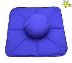 Zafu Tela en Color Liso de Algodón + Zabutón - comprar online