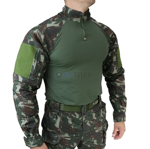 COMBAT SHIRT HRT EXÉRCITO BRASILEIRO DACS - GM TÁTICO