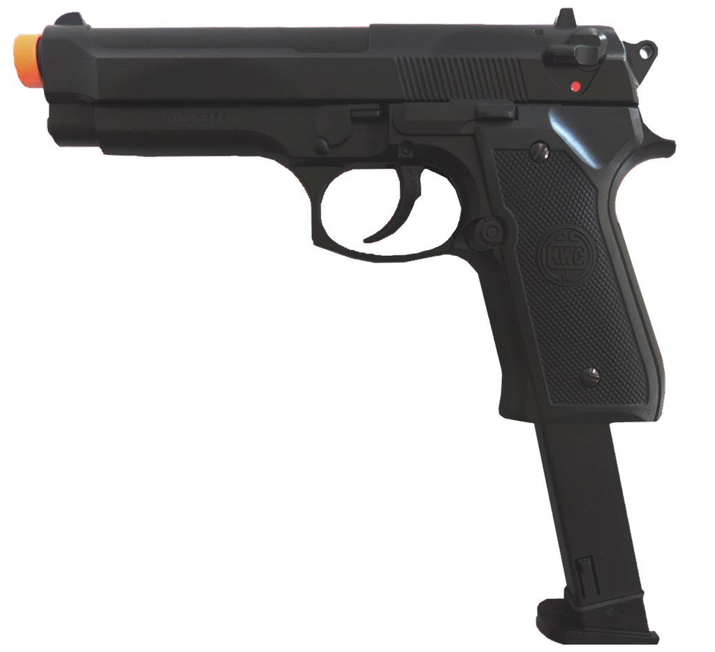 PISTOLA DE AIRSOFT BERETTA M92 SPRING KWC GM TÁTICO