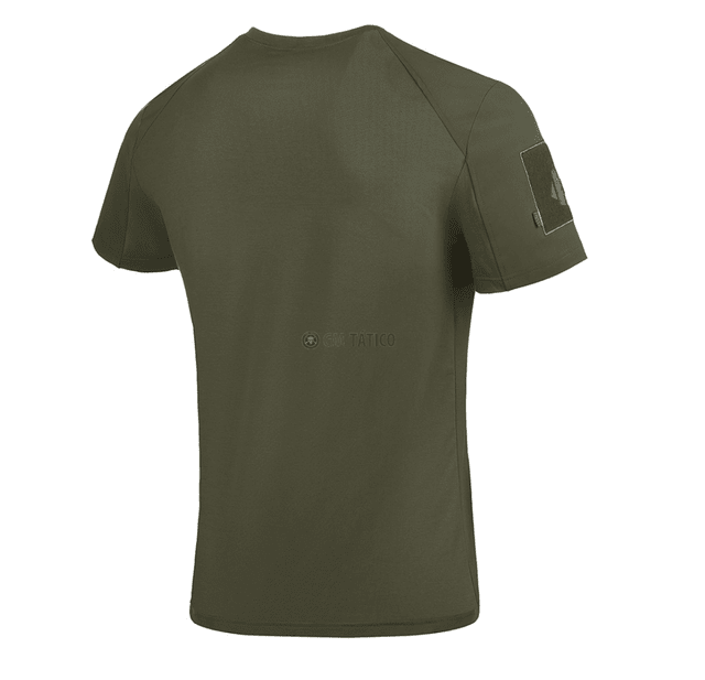 camisa militar verde oliva