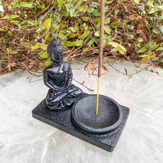 Incensário Buda Meditação - Porta Incenso