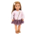 BD31101Z Muñeca Vienna con campera rosa simil cuero