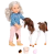 BD31295Z Muñeca Yanira con Poni de mascota - Our Generation