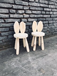 Banco infantil madera