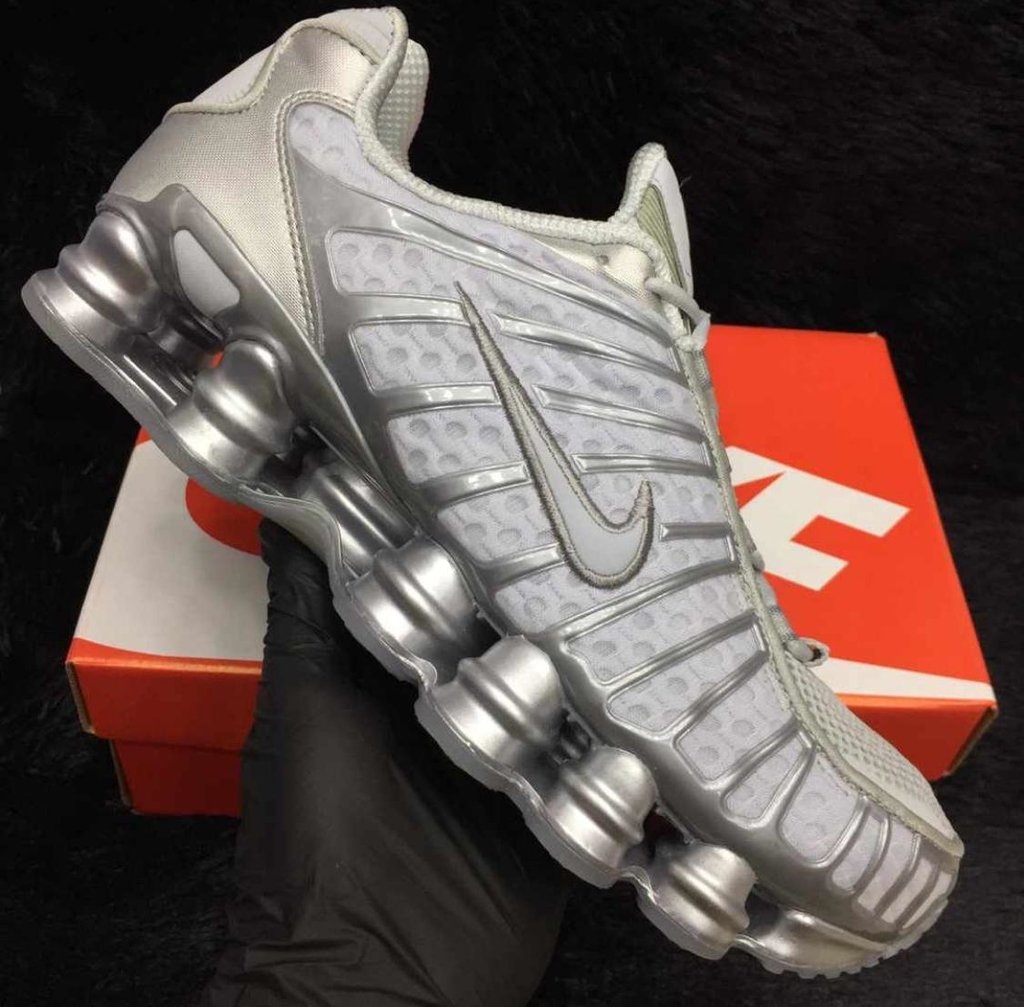 nike shox 12 mola cinza