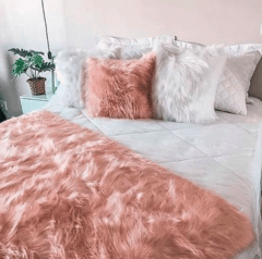 Almofada Fluffy Pillow - Snow - LadyBoss