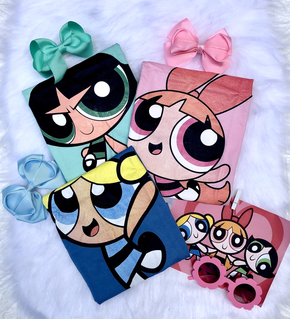 t shirts meninas super poderosas